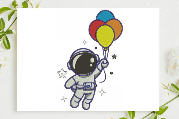 Astronaut Floating with Balloons: A Designer’s Review