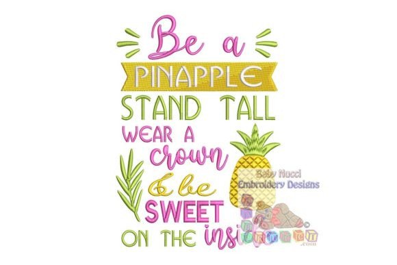 Be a Pinapple: A Tropical Embroidery Review