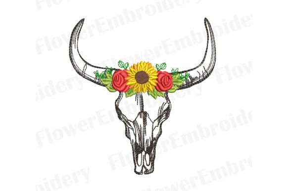 Cow Skull in Flowers: A Designer’s Review