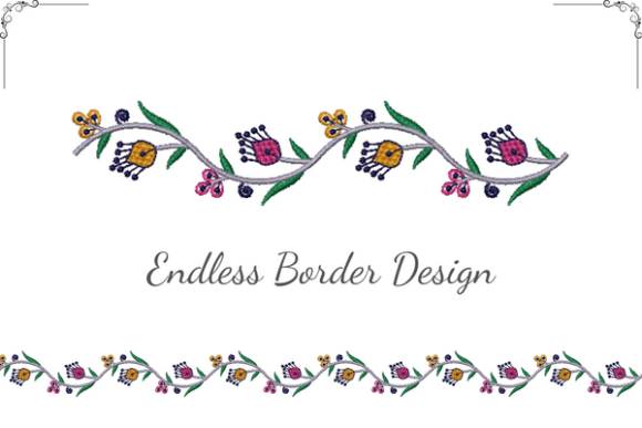 Dainty Floral Border: A Designer’s Review