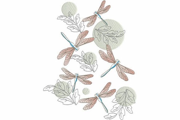 Dragonflies: Elevating Holiday Embroidery Collections