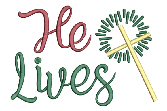 He Lives: A Designer’s Review for Easter Embroidery