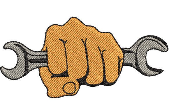 Mechanic’s Fist Clenched a Wrench: A Designer’s Review