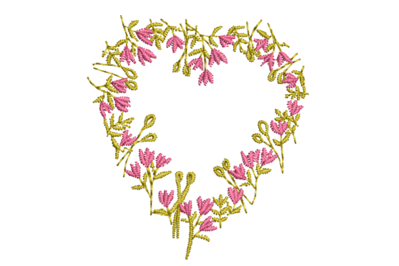 Review: Floral Heart-shaped Frame for Embroidery