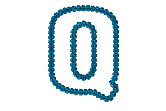 Reviewing Alphabet Letter Q Applique for Gifts