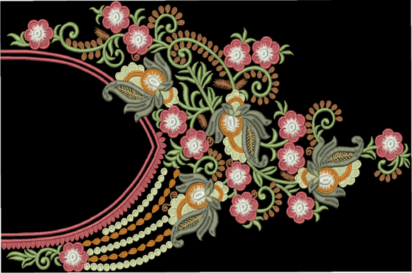 Reviewing Floral Collar for Boutique Sweatshirts