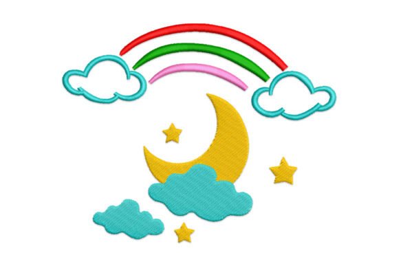 Reviewing Stars Moon Rainbow Cloud and Sun for Boutique Apparel