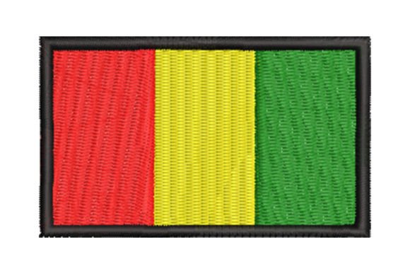 Reviewing the Flag of Guinea Embroidery Design
