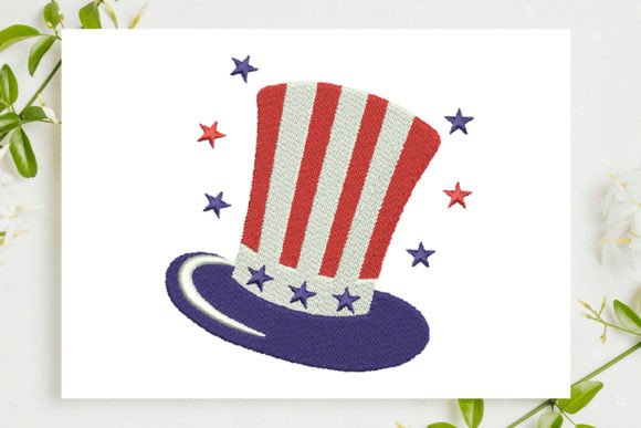 Reviewing USA Top Hat for Patriotic Embroidery Sales