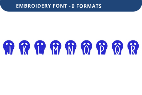 Skulls and Kitties Font J–R Review