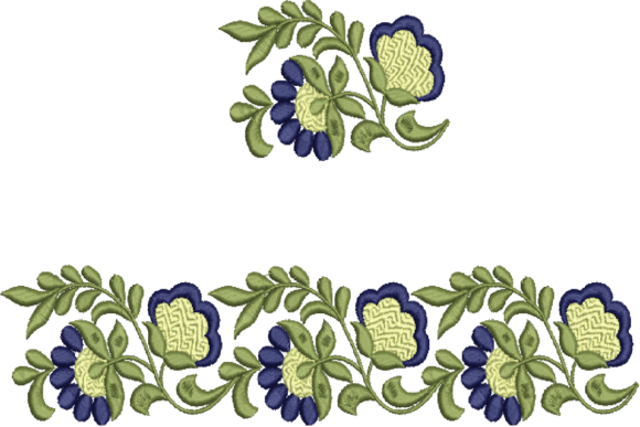 Spring Floral Border: A Designer’s Review for Holiday Collections